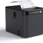 X-PRINTER 80mm Receipt Printer ESC/POS Thermal Printer Desktop Direct Print USB+LAN Connection High Efficiency with Auto Cutter Large Paper Bin